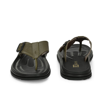 Comet Leather Slippers by Aspeerio
