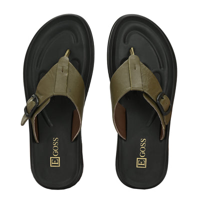 Comet Leather Slippers by Aspeerio