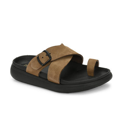 Comet Leather Slippers by Aspeerio