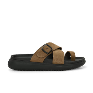 Comet Leather Slippers by Aspeerio