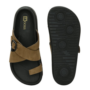 Comet Leather Slippers by Aspeerio