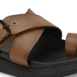 Comet Leather Slippers by Aspeerio