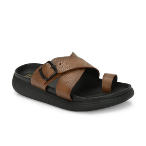 Comet Leather Slippers by Aspeerio