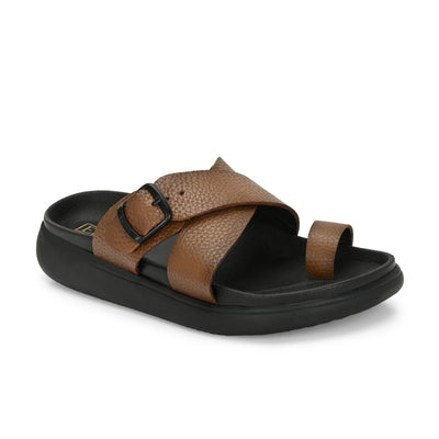 Comet Leather Slippers by Aspeerio
