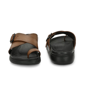 Comet Leather Slippers by Aspeerio
