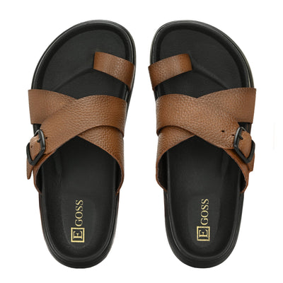Comet Leather Slippers by Aspeerio