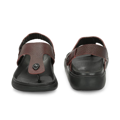 Comet Leather Sandals by Aspeerio