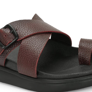 Comet Leather Slippers by Aspeerio