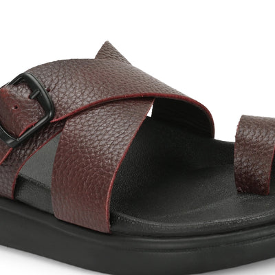 Comet Leather Slippers by Aspeerio