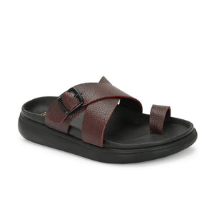 Comet Leather Slippers by Aspeerio