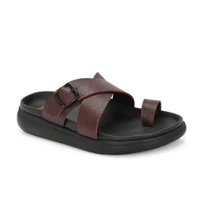 Comet Leather Slippers by Aspeerio