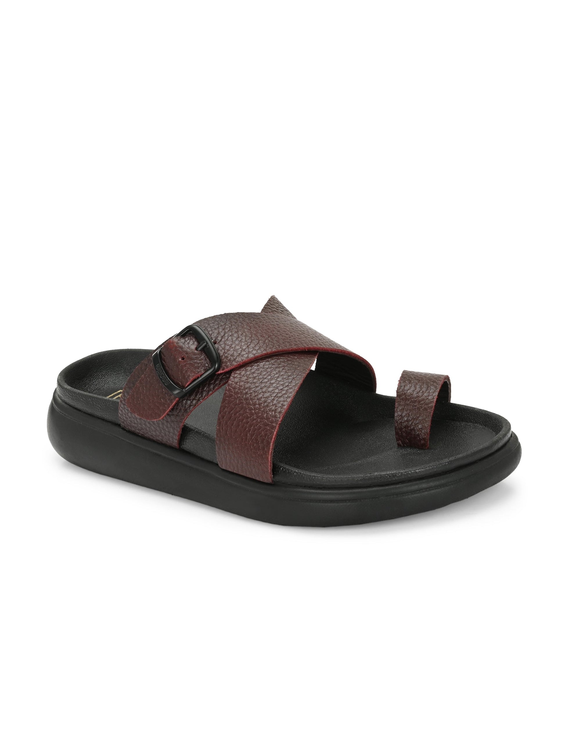 Comet Leather Slippers by Aspeerio