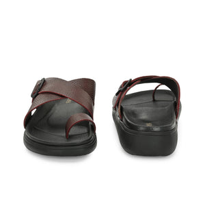 Comet Leather Slippers by Aspeerio