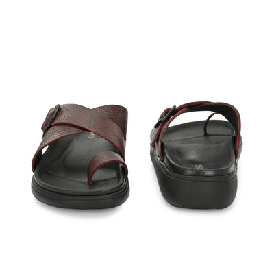 Comet Leather Slippers by Aspeerio