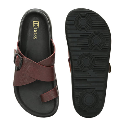 Comet Leather Slippers by Aspeerio