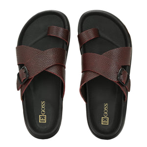Comet Leather Slippers by Aspeerio