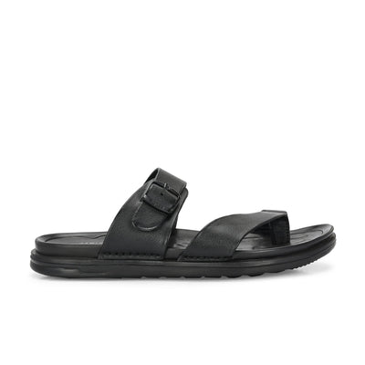 Egoss Leather Slippers For Men