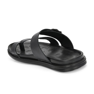 Egoss Leather Slippers For Men