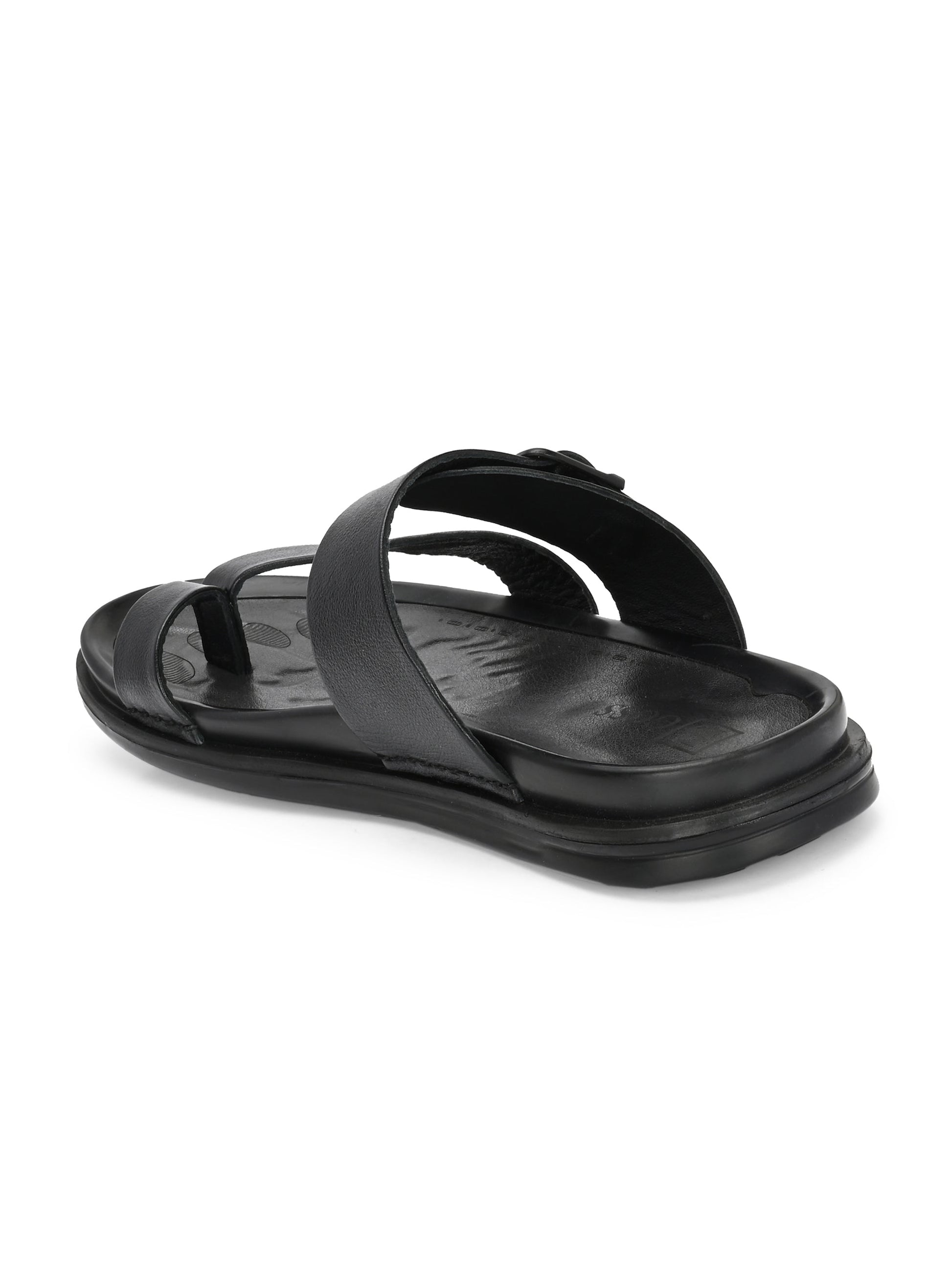 Egoss Leather Slippers For Men