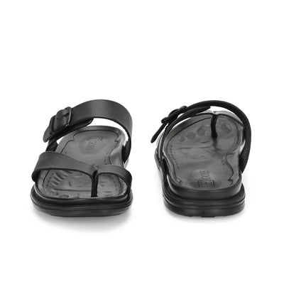 Egoss Leather Slippers For Men