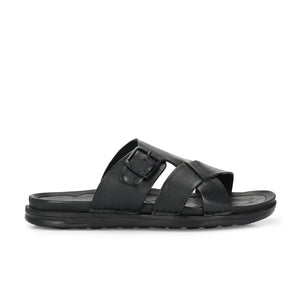 Egoss Leather Slippers For Men