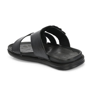 Egoss Leather Slippers For Men