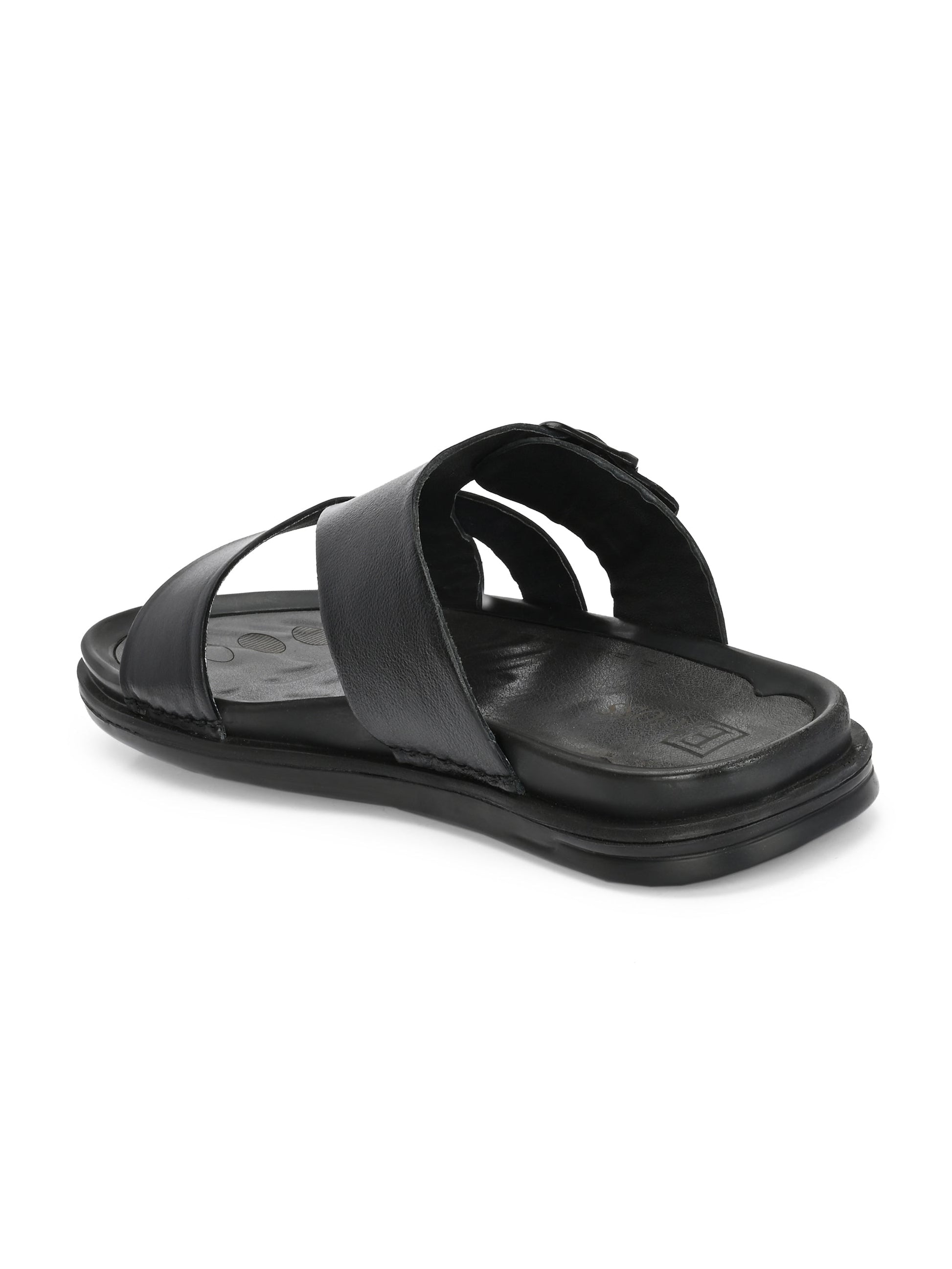 Egoss Leather Slippers For Men