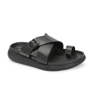 Comet Leather Slippers by Aspeerio