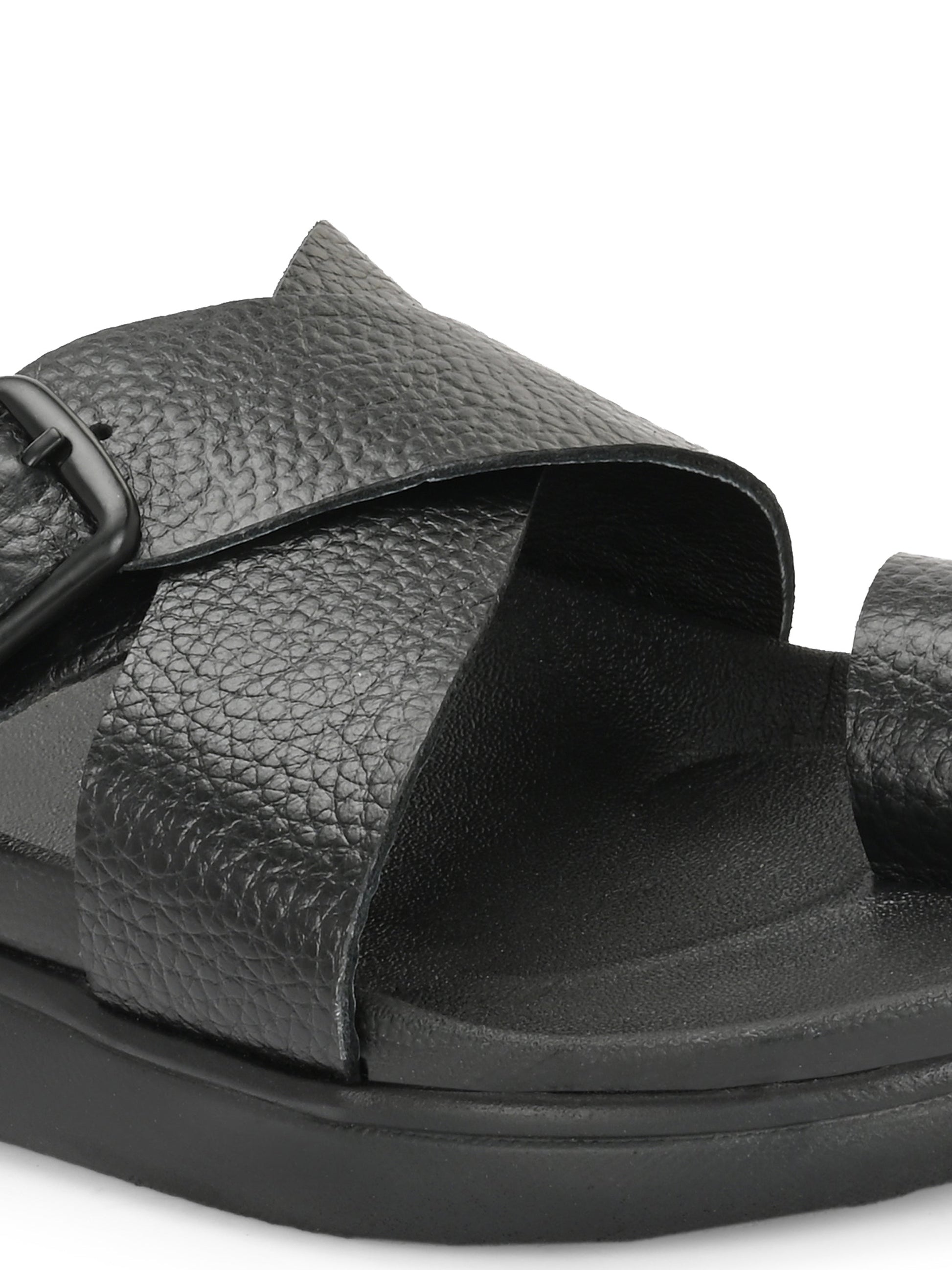 Comet Leather Slippers by Aspeerio