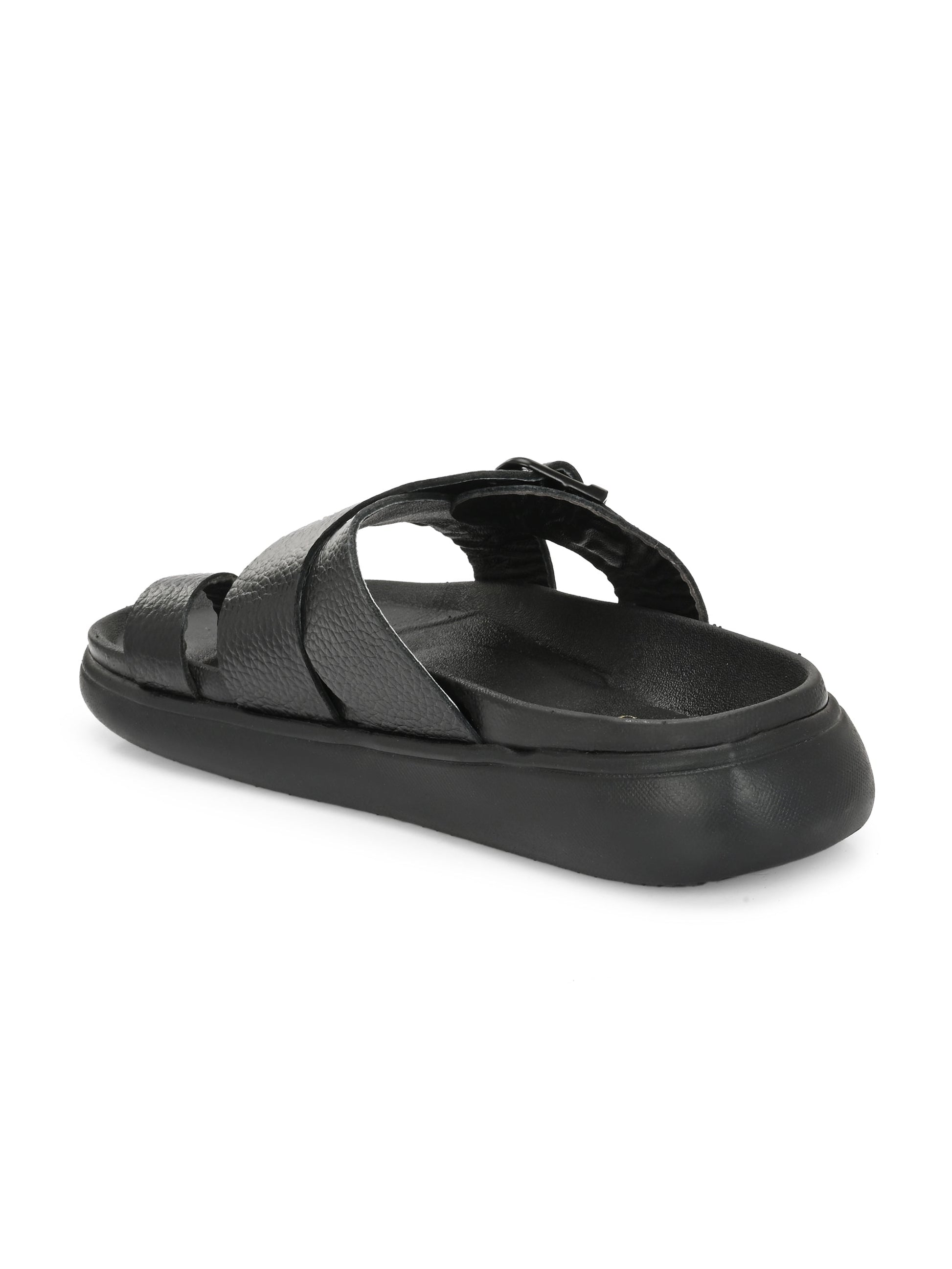 Comet Leather Slippers by Aspeerio