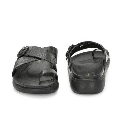 Comet Leather Slippers by Aspeerio
