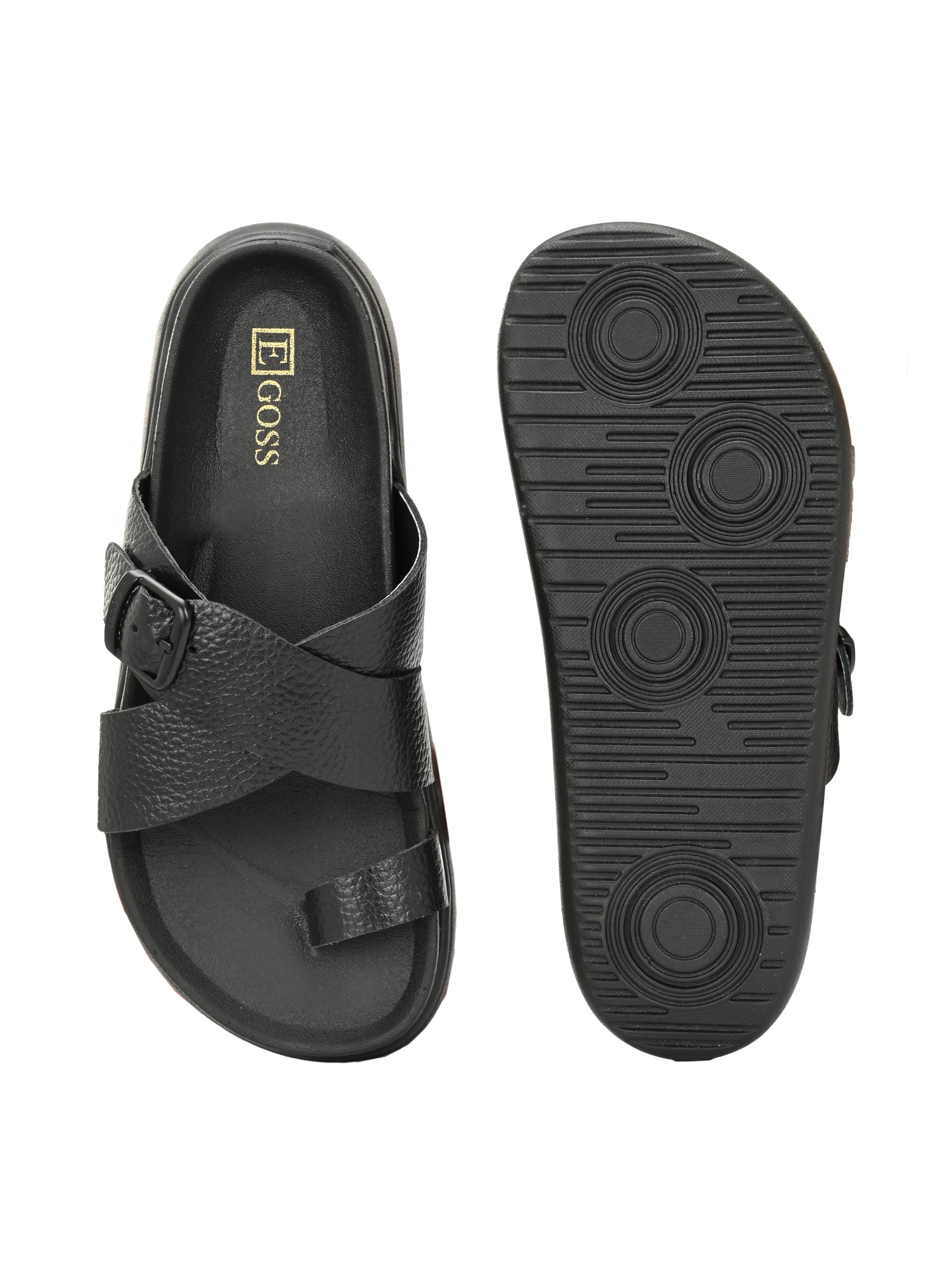 Comet Leather Slippers by Aspeerio