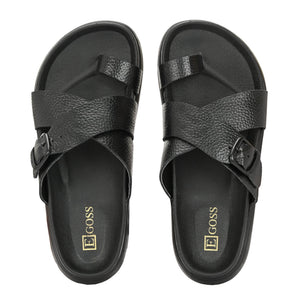 Comet Leather Slippers by Aspeerio