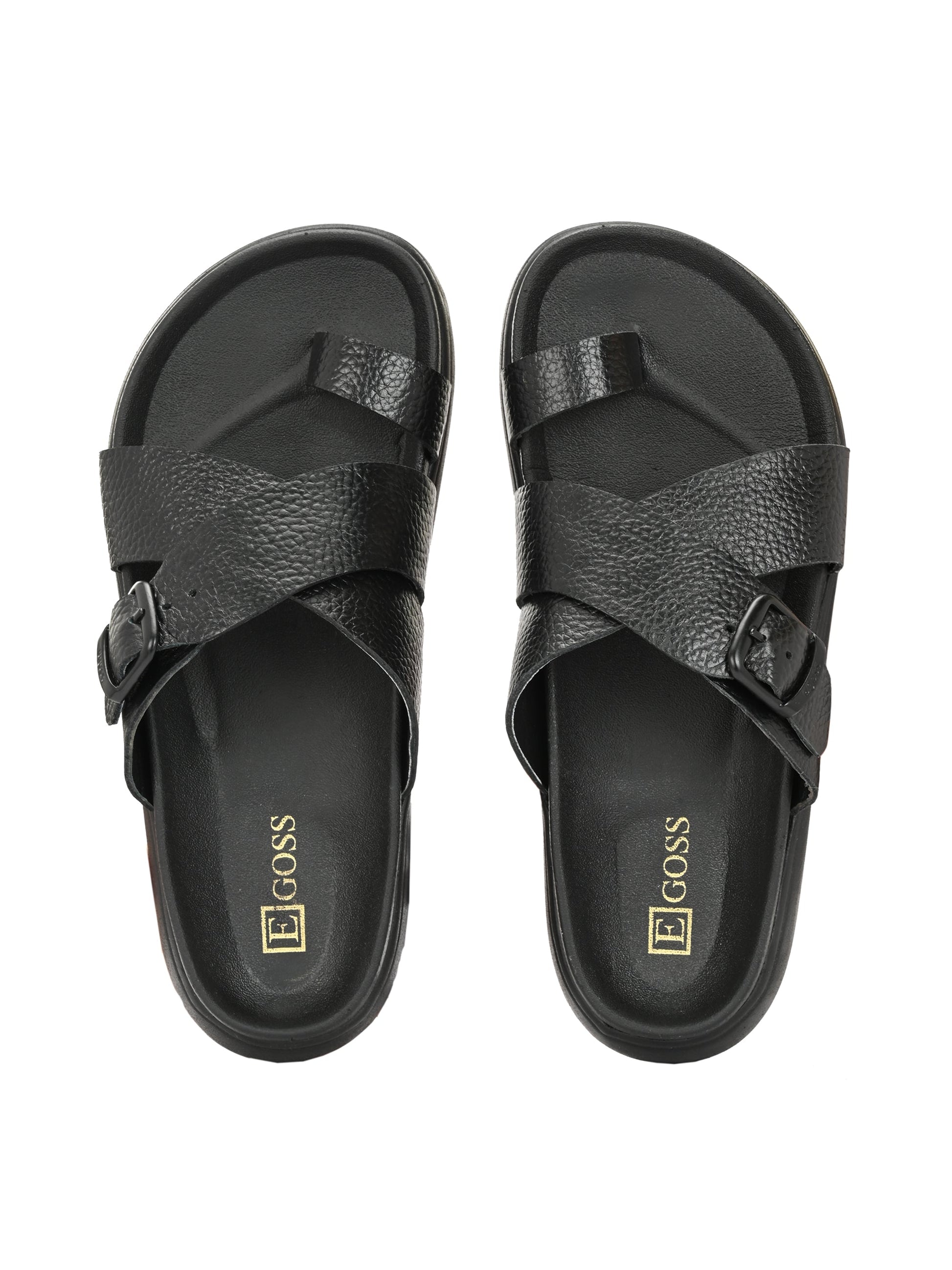 Comet Leather Slippers by Aspeerio