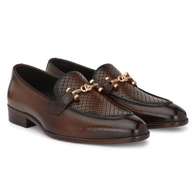 Buckled Formal Loafers For Men by Egoss