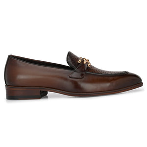 Buckled Formal Loafers For Men by Egoss