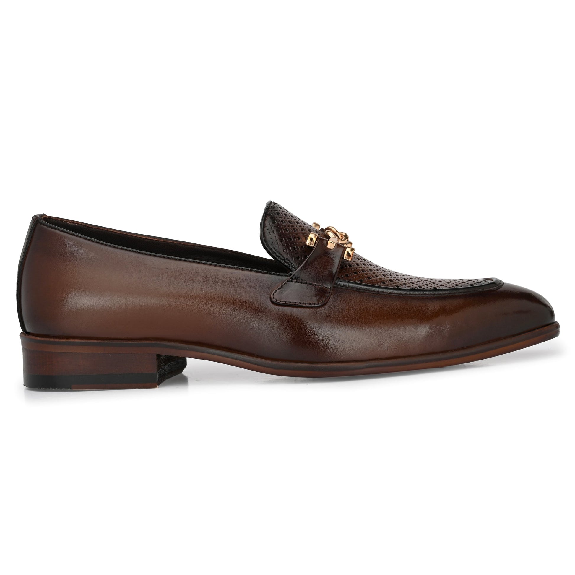 Buckled Formal Loafers For Men by Egoss