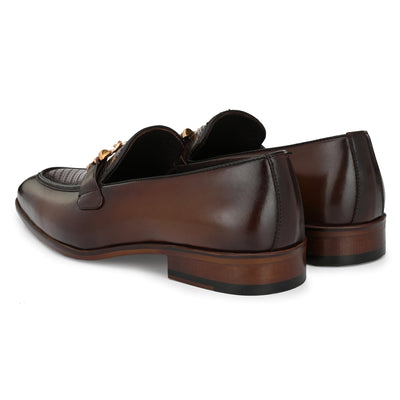 Buckled Formal Loafers For Men by Egoss