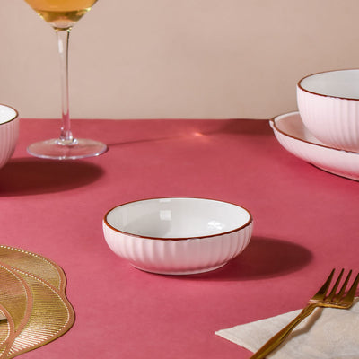 Dune Dessert Plate Pink