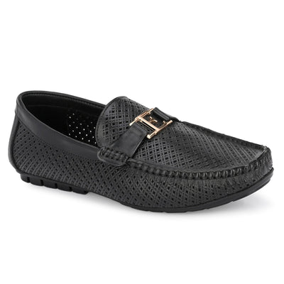 Egoss Buckled Casual Loafers For Men