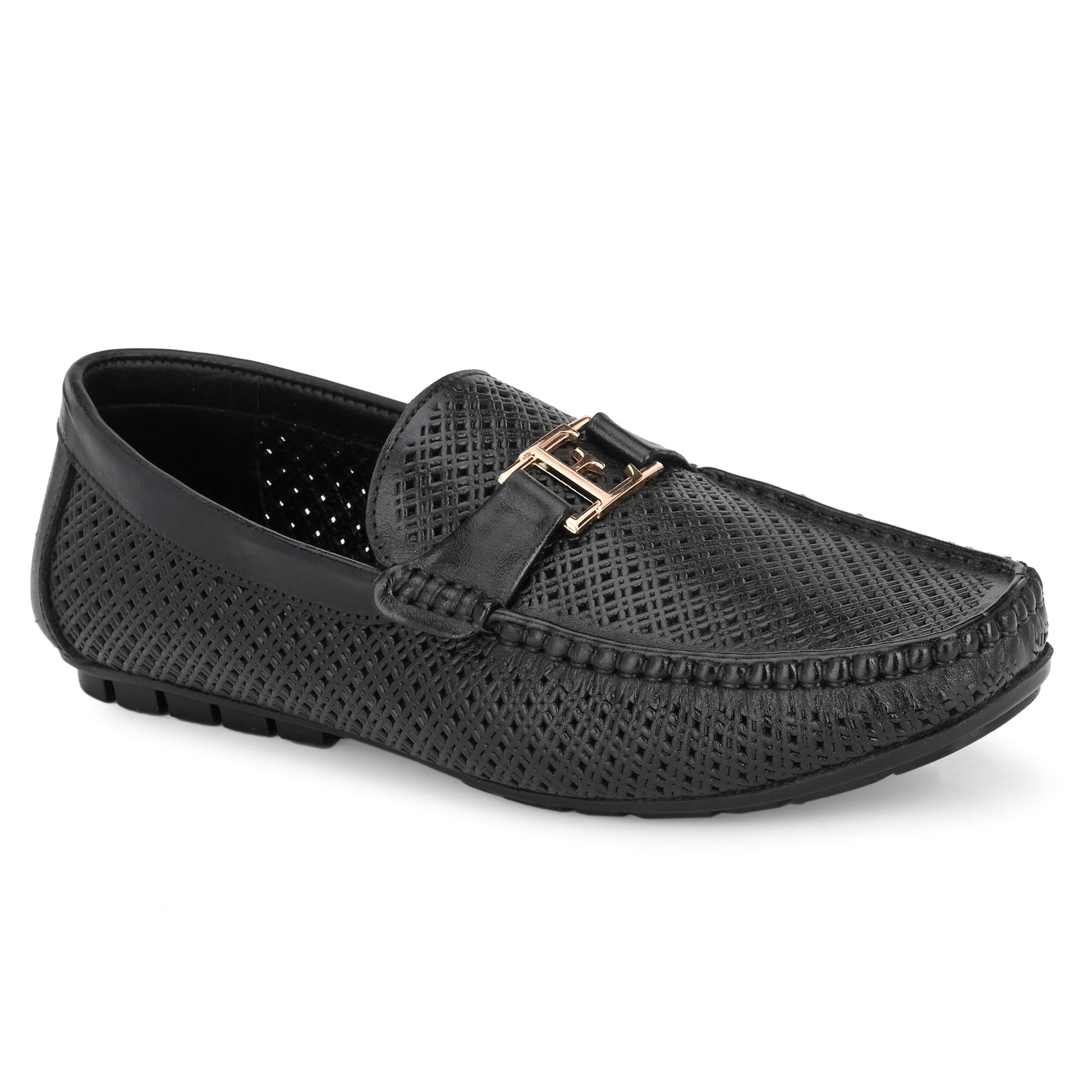 Egoss Buckled Casual Loafers For Men