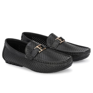 Egoss Buckled Casual Loafers For Men