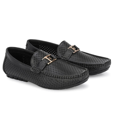 Egoss Buckled Casual Loafers For Men