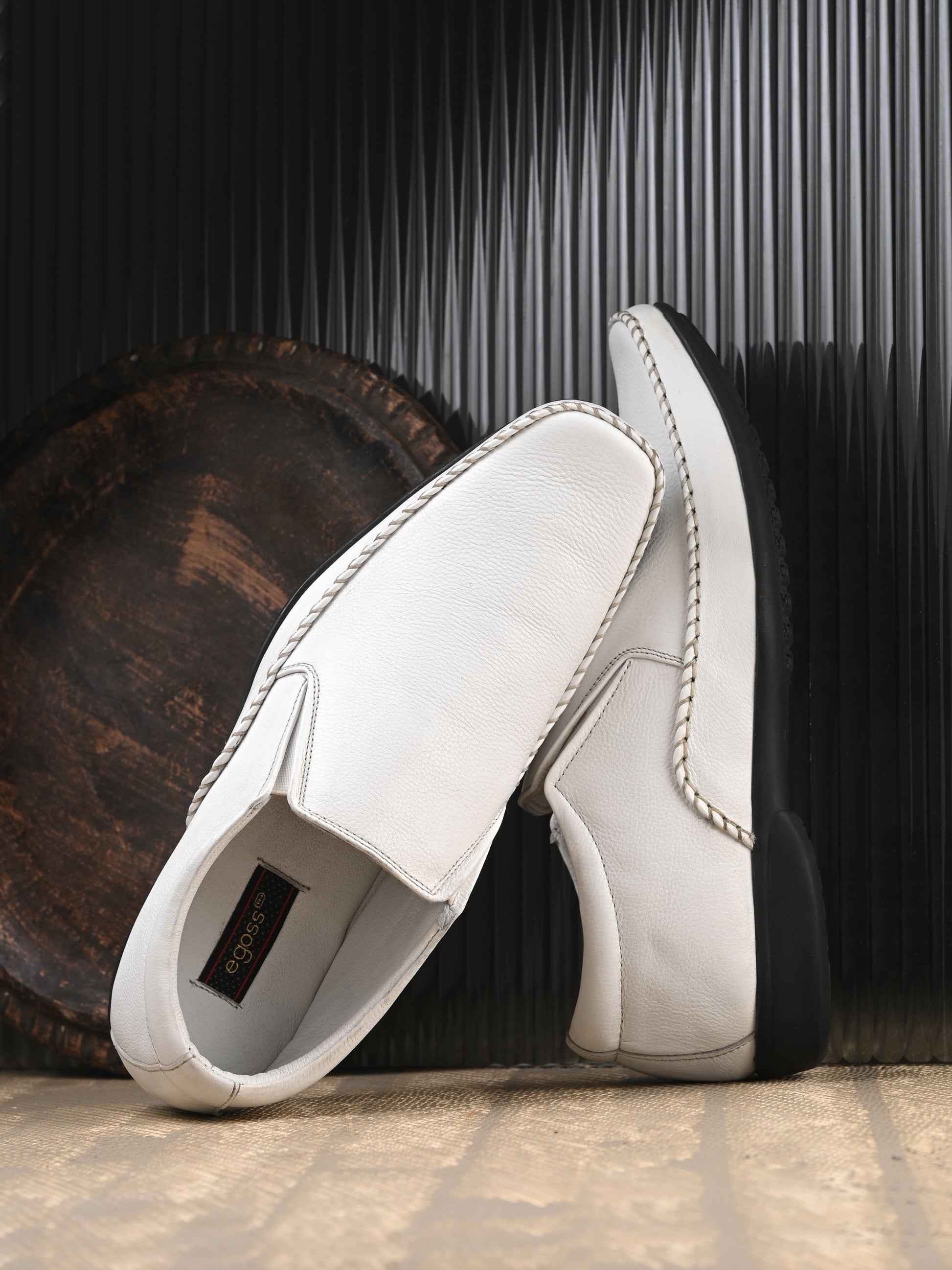 Egoss Comfortable Formal Slip On Shoes For Men