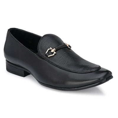 Egoss Buckled Formal Loafers For Men | Buckle Formal Shoes