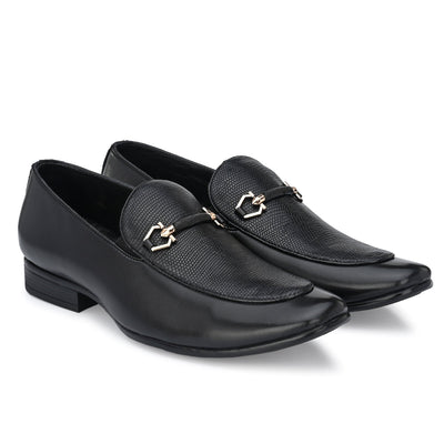 Egoss Buckled Formal Loafers For Men | Buckle Formal Shoes