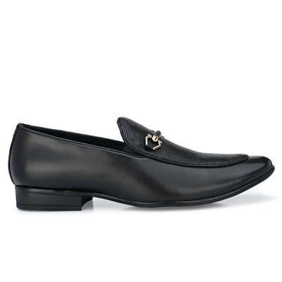 Egoss Buckled Formal Loafers For Men | Buckle Formal Shoes
