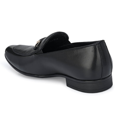 Egoss Buckled Formal Loafers For Men | Buckle Formal Shoes