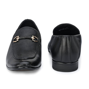 Egoss Buckled Formal Loafers For Men | Buckle Formal Shoes