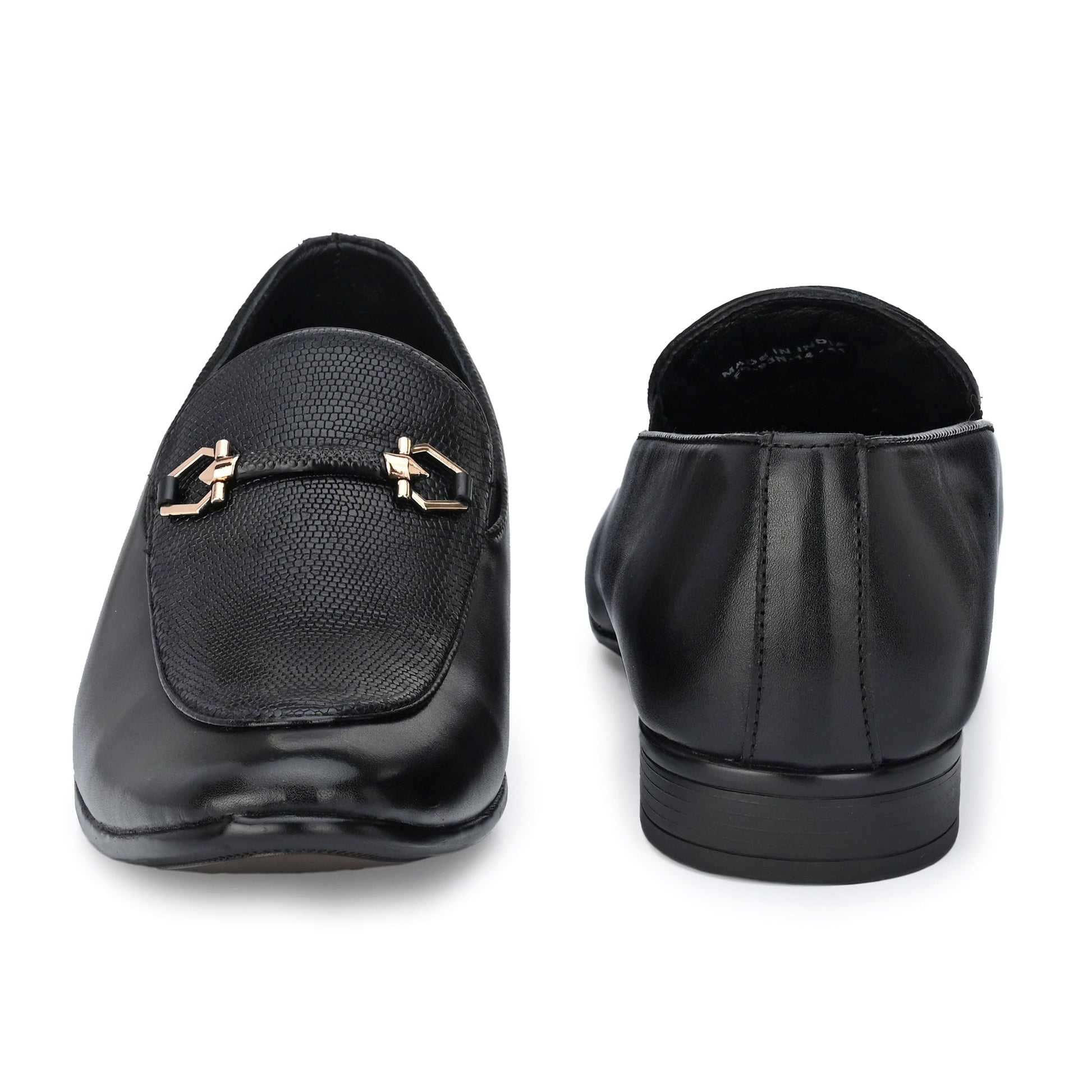 Egoss Buckled Formal Loafers For Men | Buckle Formal Shoes
